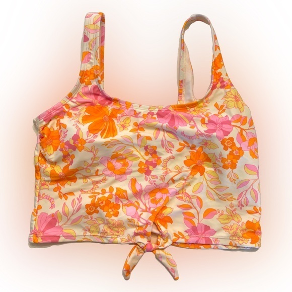 Ninety Nine Degrees tankini top sz L - Picture 2 of 4